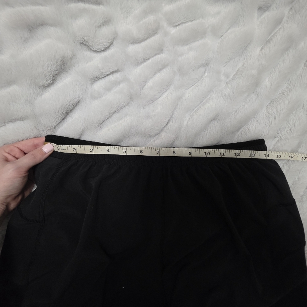 Smartwool Black Athletic Mens Shorts with Drawstring Size Small - Picture 9 of 10